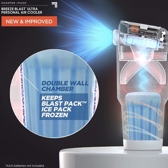 Sharper Image Breeze Blast Personal Air Cooler NWT - Picture 4 of 8